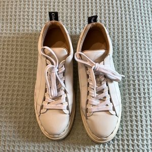 Chloé Sneakers, White-41, Lining: sheep & goat leather, Sole: Rubber; Top: Calf